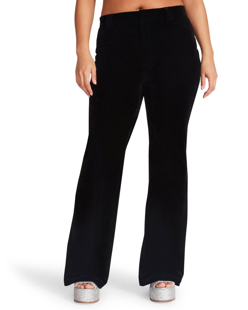 Black Steve Madden Harlow Women's Pants | PH 1360HIM